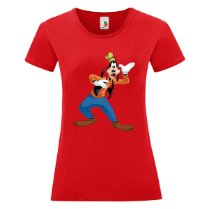 Цветна дамска тениска- Гуфи