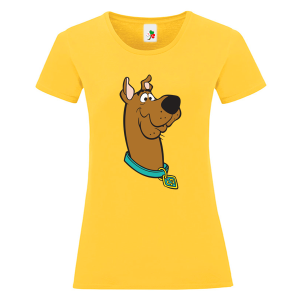 Цветна дамска тениска- Скуби Ду