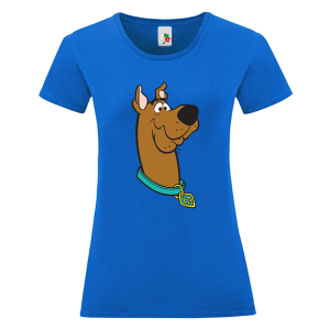 Цветна дамска тениска- Скуби Ду