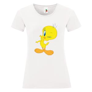 Бяла дамска тениска- Туити