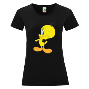 Черна дамска тениска- Туити