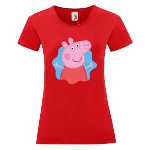 Цветна дамска тениска- Пепа Пиг