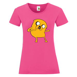 Цветна дамска тениска- Кучето Джейк