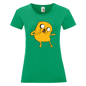 Цветна дамска тениска- Кучето Джейк