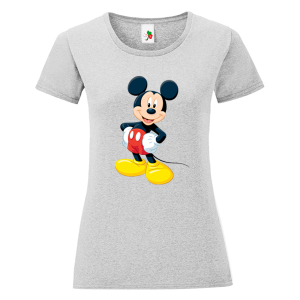 Цветна дамска тениска- Мики Маус