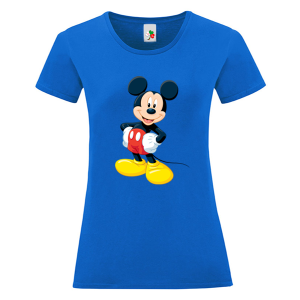 Цветна дамска тениска- Мики Маус