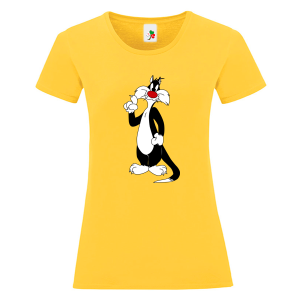 Цветна дамска тениска- Силвестър