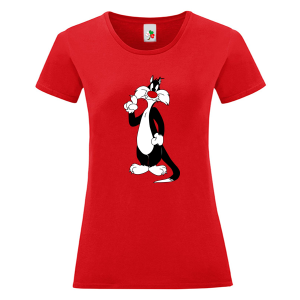 Цветна дамска тениска- Силвестър