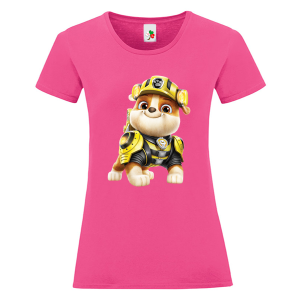 Цветна дамска тениска- Ръбъл