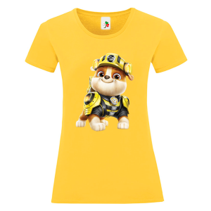 Цветна дамска тениска- Ръбъл