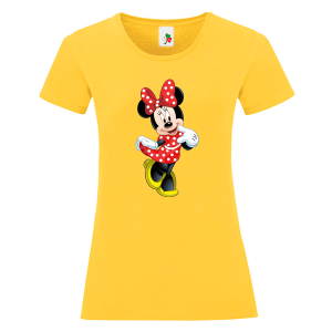 Цветна дамска тениска- Мини Маус