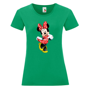 Цветна дамска тениска- Мини Маус