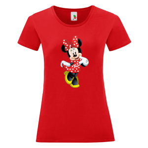 Цветна дамска тениска- Мини Маус