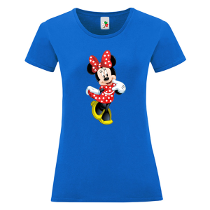 Цветна дамска тениска- Мини Маус