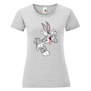 Цветна дамска тениска- Бъгс Бъни