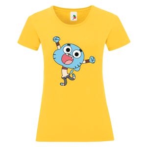 Цветна дамска тениска- Гъмбол