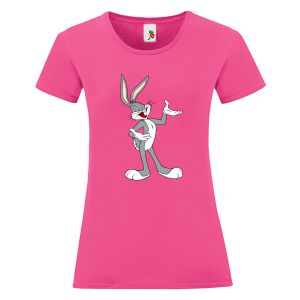 Цветна дамска тениска- Бъгс Бъни