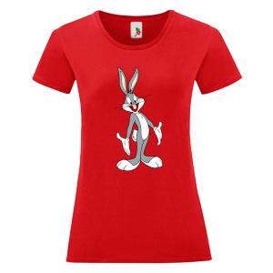 Цветна дамска тениска- Бъгс Бъни