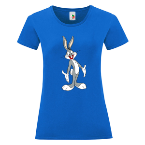Цветна дамска тениска- Бъгс Бъни