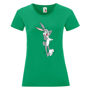 Цветна дамска тениска- Бъгс Бъни