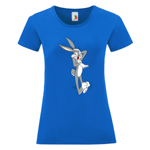 Цветна дамска тениска- Бъгс Бъни