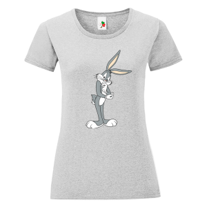 Цветна дамска тениска- Бъгс Бъни