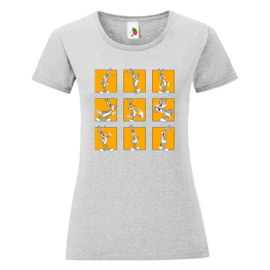 Цветна дамска тениска- Бъгс Бъни