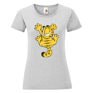 Цветна дамска тениска- Гарфилд