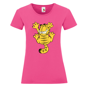 Цветна дамска тениска- Гарфилд