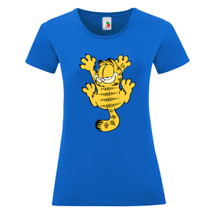 Цветна дамска тениска- Гарфилд