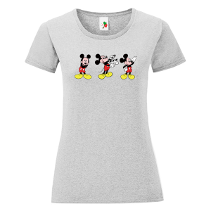 Цветна дамска тениска- Мики Маус