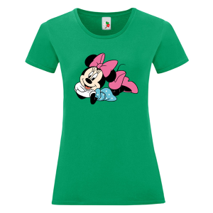 Цветна дамска тениска- Мини Маус