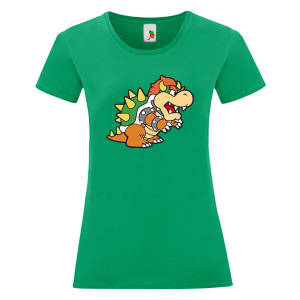 Цветна дамска тениска- Супер Марио