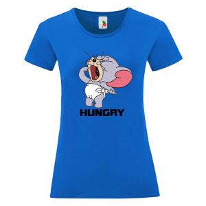 Цветна дамска тениска- Том и Джери