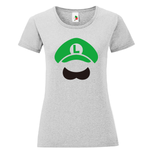 Цветна дамска тениска- Супер Марио