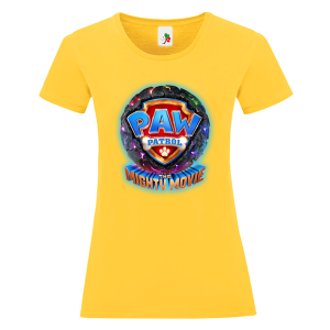 Цветна дамска тениска- Пес Патрул