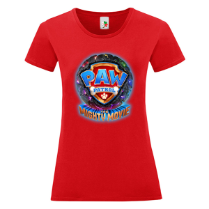 Цветна дамска тениска- Пес Патрул