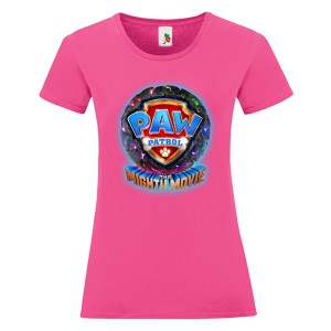 Цветна дамска тениска- Пес Патрул