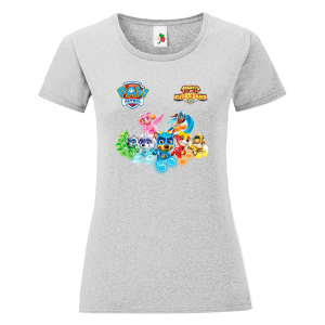 Цветна дамска тениска- Пес Патрул