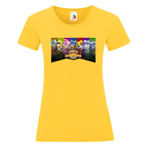 Цветна дамска тениска- Пес Патрул