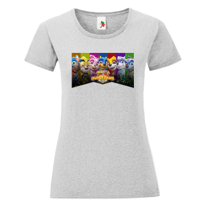 Цветна дамска тениска- Пес Патрул