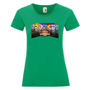 Цветна дамска тениска- Пес Патрул