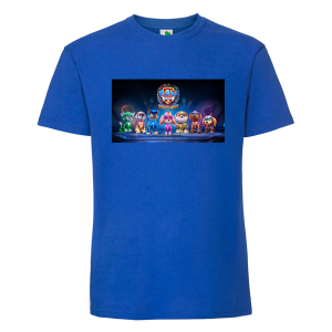 Цветна мъжка тениска- Пес Патрул