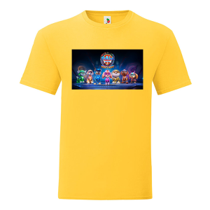 Цветна мъжка тениска- Пес Патрул