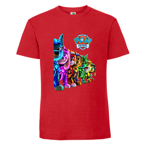 Цветна мъжка тениска- Пес Патрул