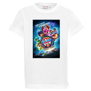 Бяла детска тениска- Пес Патрул