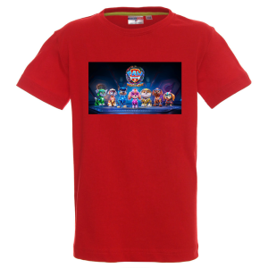 Цветна детска тениска- Пес Патрул