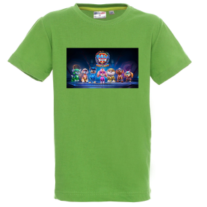 Цветна детска тениска- Пес Патрул