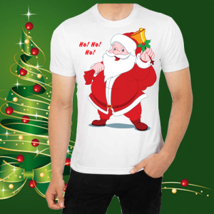 Мъжка коледна тениска