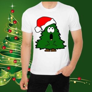 Мъжка коледна тениска
